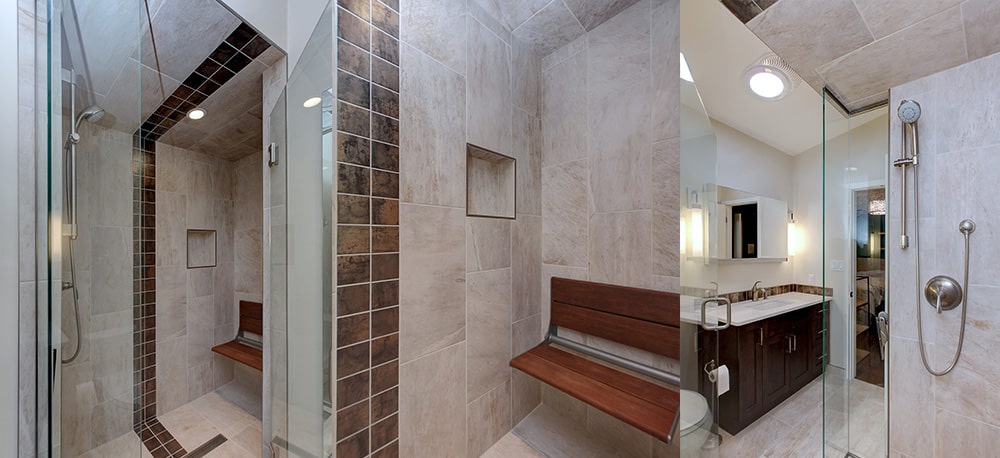 shower showcase - edmonton shower renovation